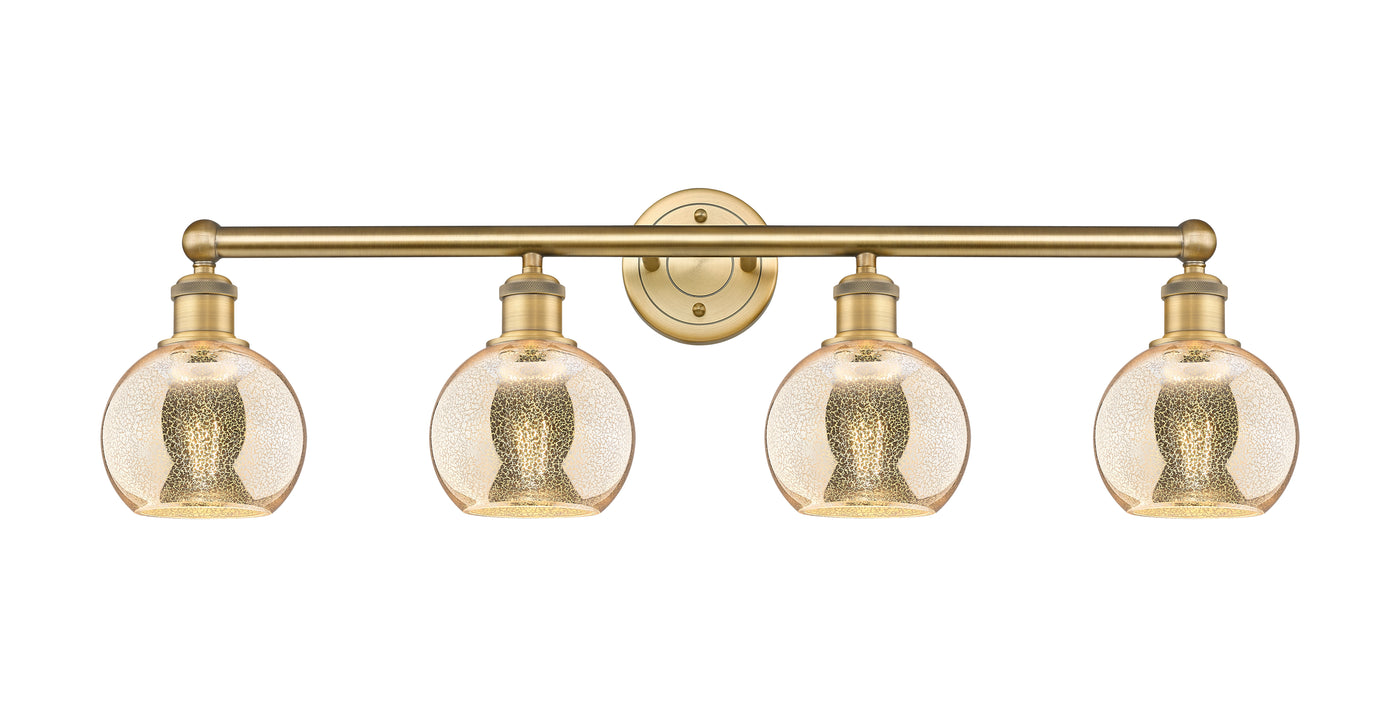 Edison Bath Vanity Light Cast Brass Finish