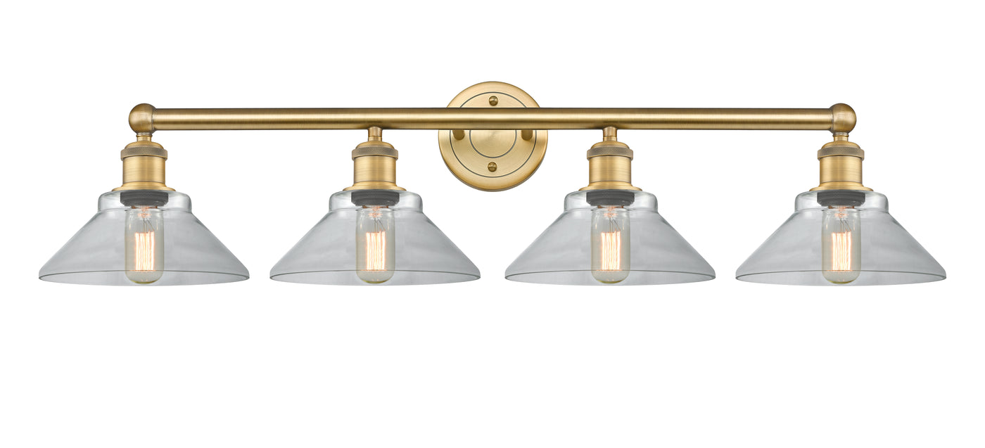 Edison Bath Vanity Light Cast Brass Finish
