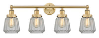 Edison Bath Vanity Light Cast Brass Finish