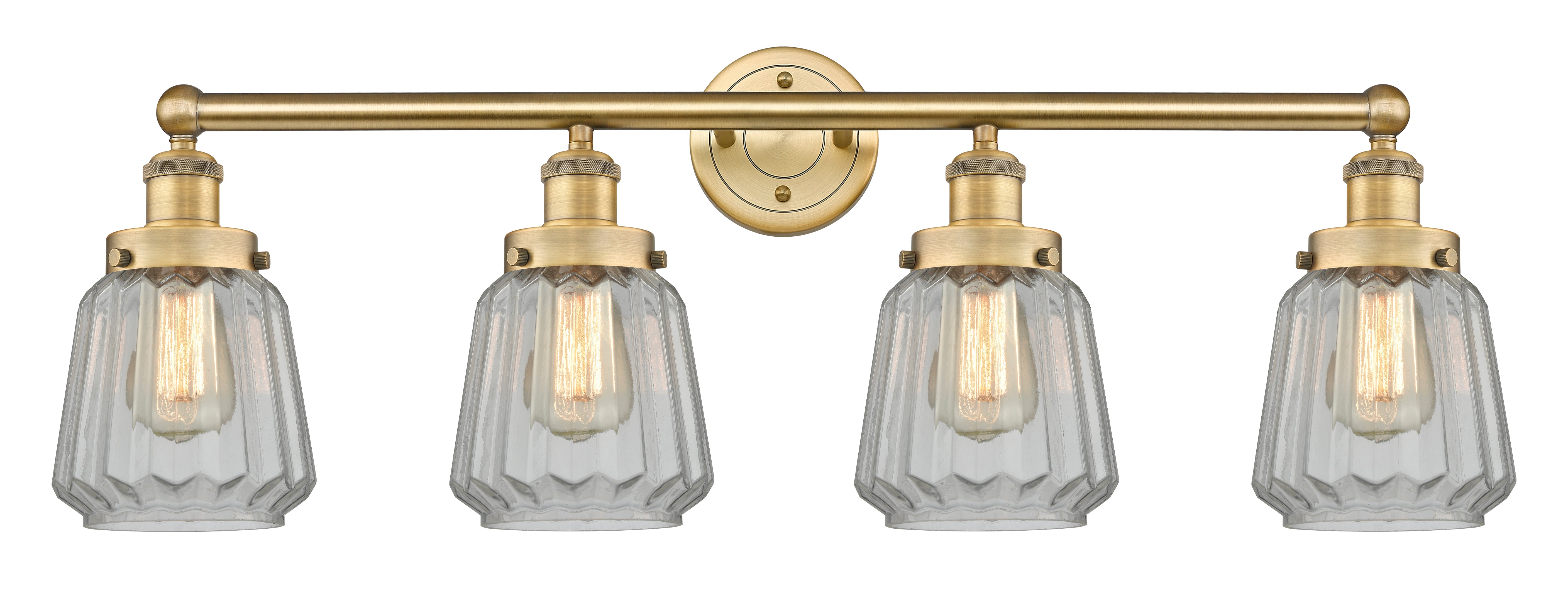 Edison Bath Vanity Light Cast Brass Finish