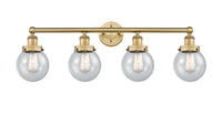 Edison Bath Vanity Light Cast Brass Finish