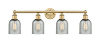 Edison Bath Vanity Light Glass Steel