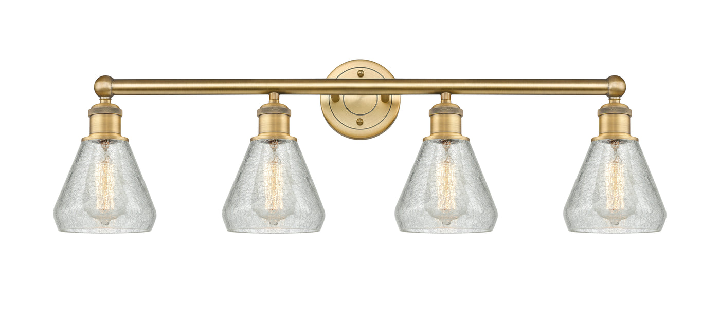 Edison Bath Vanity Light Cast Brass