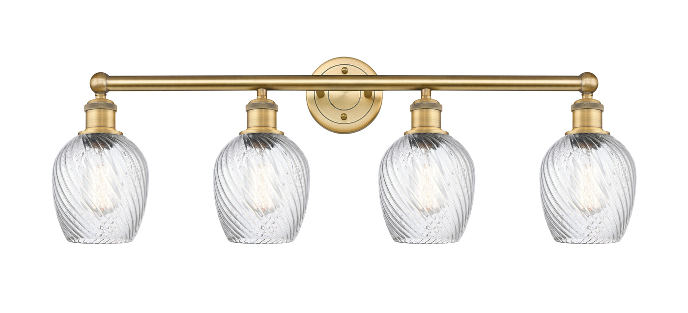 Edison Bath Vanity Light Cast Brass 33 Inch