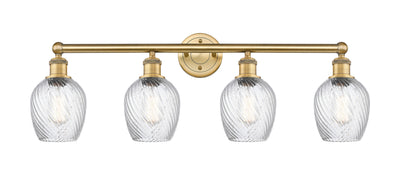 Edison Bath Vanity Light Cast Brass 33 Inch