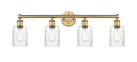 Edison Bath Vanity Light Cast Brass Steel