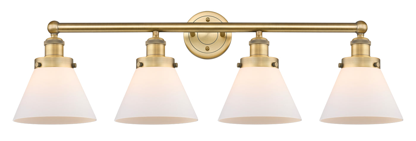 Edison Bath Vanity Light Cast Brass 32 Inch