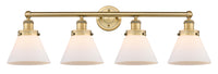 Edison Bath Vanity Light Cast Brass 32 Inch