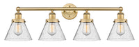 Edison Bath Vanity Light Cast Brass 32 Inch