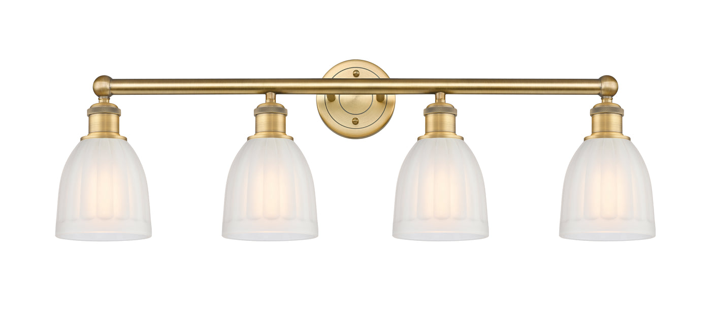 Edison Bath Vanity Light Cast Brass 35 Inch
