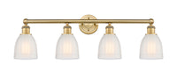 Edison Bath Vanity Light Cast Brass 35 Inch
