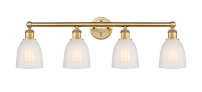 Edison Bath Vanity Light Cast Brass 35 Inch