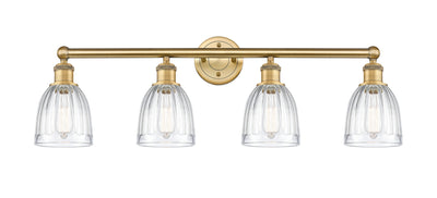 Edison Bath Vanity Light Cast Brass 35 Inch