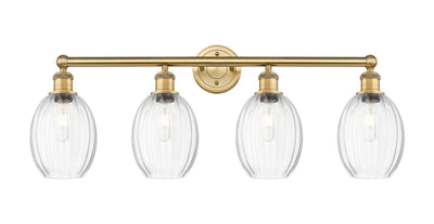 Edison Bath Vanity Light Cast Brass Glass