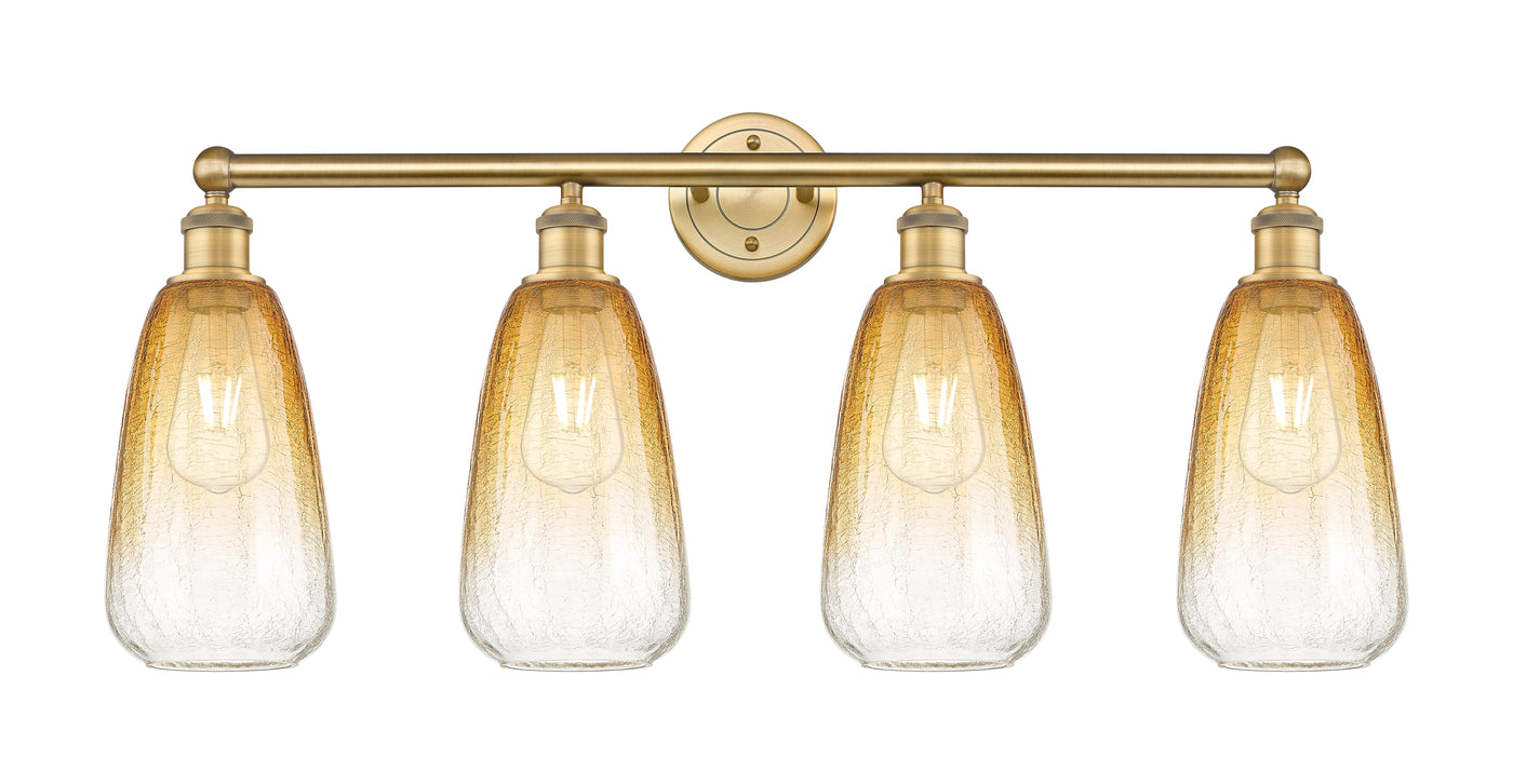 Edison Bath Vanity Light Cast Brass