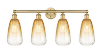 Edison Bath Vanity Light Cast Brass
