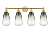 Edison Bath Vanity Light Cast Brass