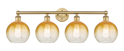 Edison Bath Vanity Light Cast Brass 33 Inch