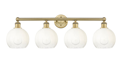 Edison Bath Vanity Light Cast Brass 33 Inch