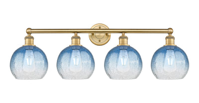 Edison Bath Vanity Light Cast Brass 33 Inch