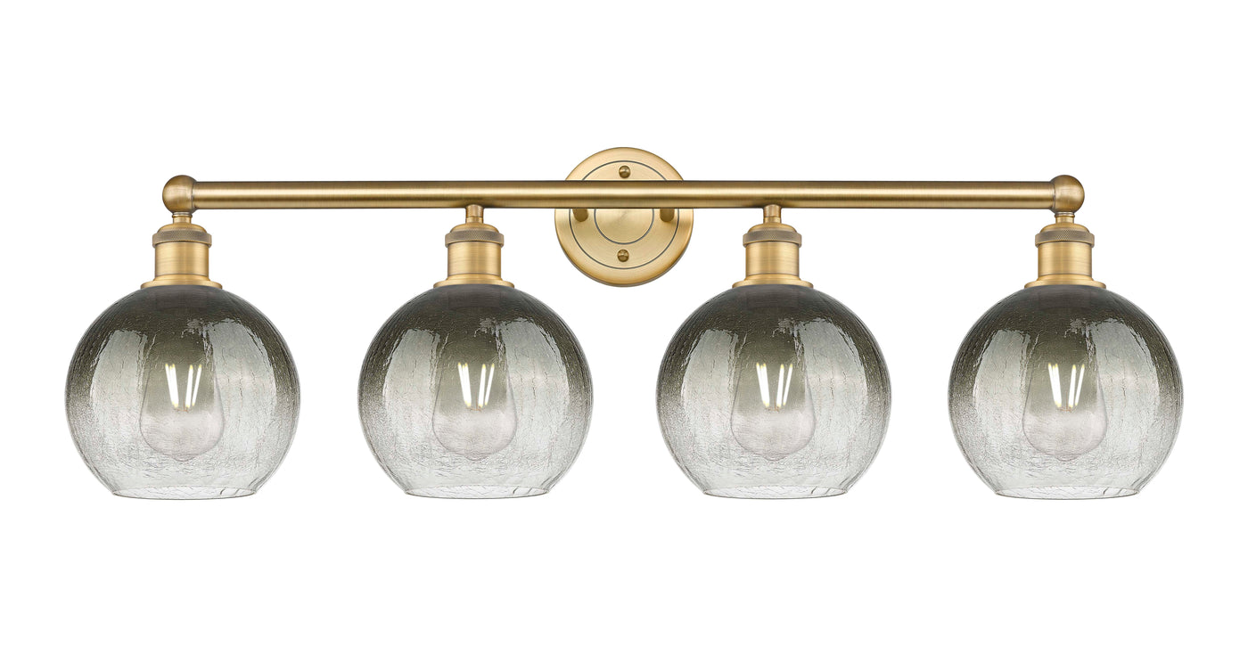 Edison Bath Vanity Light Cast Brass 33 Inch
