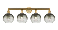 Edison Bath Vanity Light Cast Brass 33 Inch