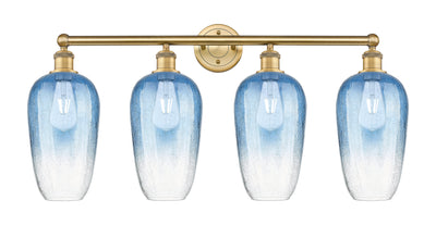 Edison Bath Vanity Light Cast Brass 34 Inch