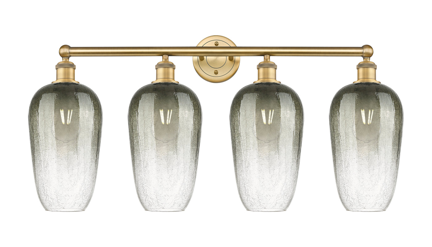 Edison Bath Vanity Light Cast Brass 34 Inch