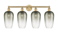 Edison Bath Vanity Light Cast Brass 34 Inch