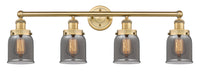 Edison Bath Vanity Light Brass 34 Inch
