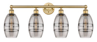 Edison Bath Vanity Light Cast Brass Glass