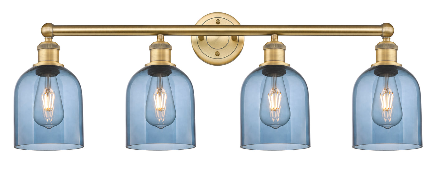 Edison Bath Vanity Light Cast Brass 35 Inch