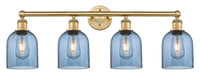 Edison Bath Vanity Light Cast Brass 35 Inch