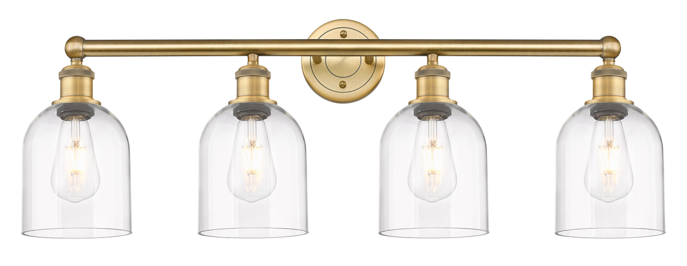 Edison Bath Vanity Light Cast Brass 35 Inch