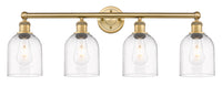 Edison Bath Vanity Light Cast Brass 35 Inch