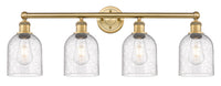 Edison Bath Vanity Light Cast Brass 35 Inch