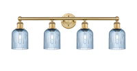 Edison Bath Vanity Light Steel Glass Modern