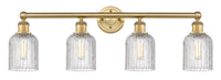 Edison Bath Vanity Light Steel Glass Modern