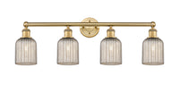 Edison Bath Vanity Light Steel Glass Modern