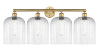 Edison Bath Vanity Light Cast Brass Finish