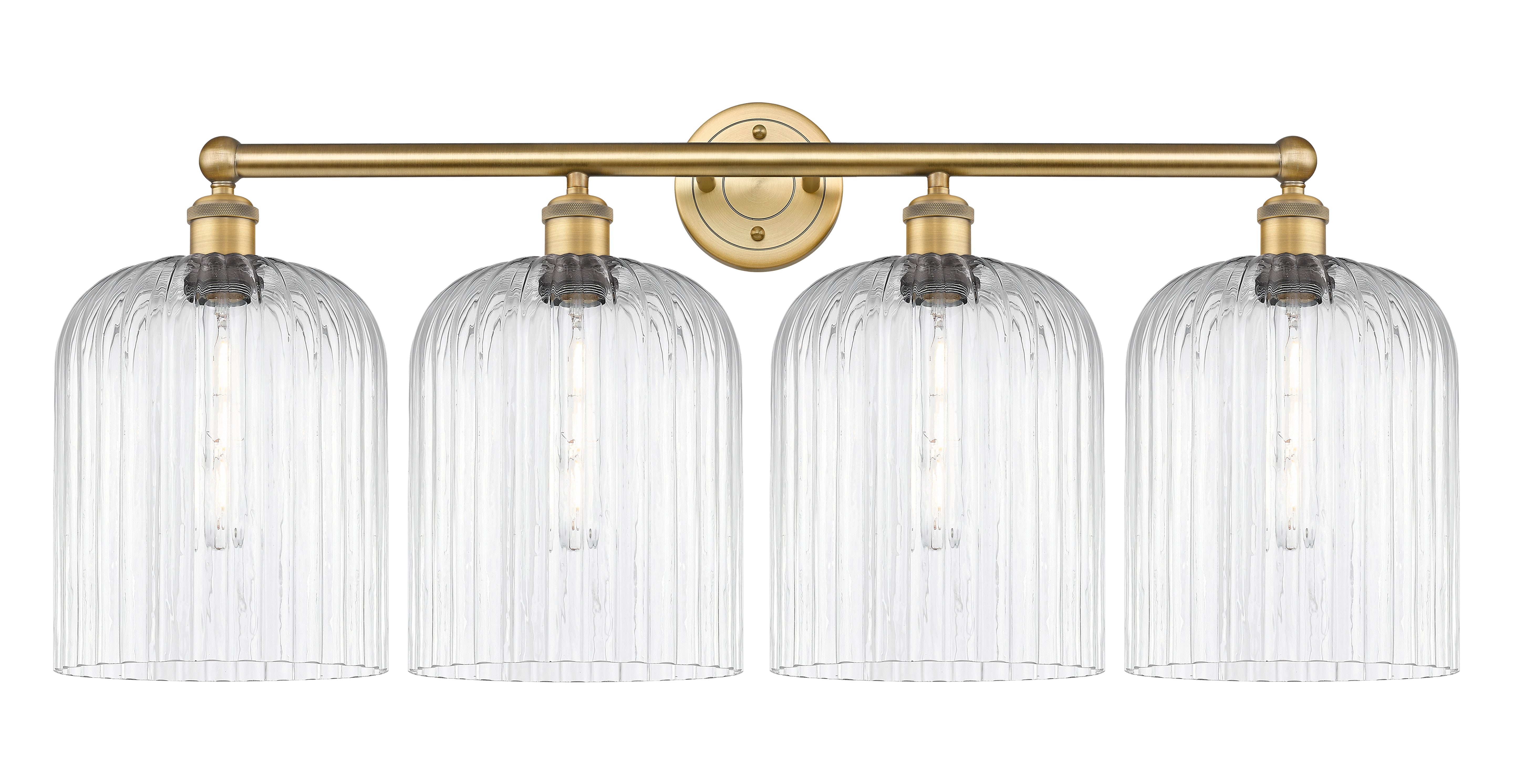 Edison Bath Vanity Light Cast Brass Finish