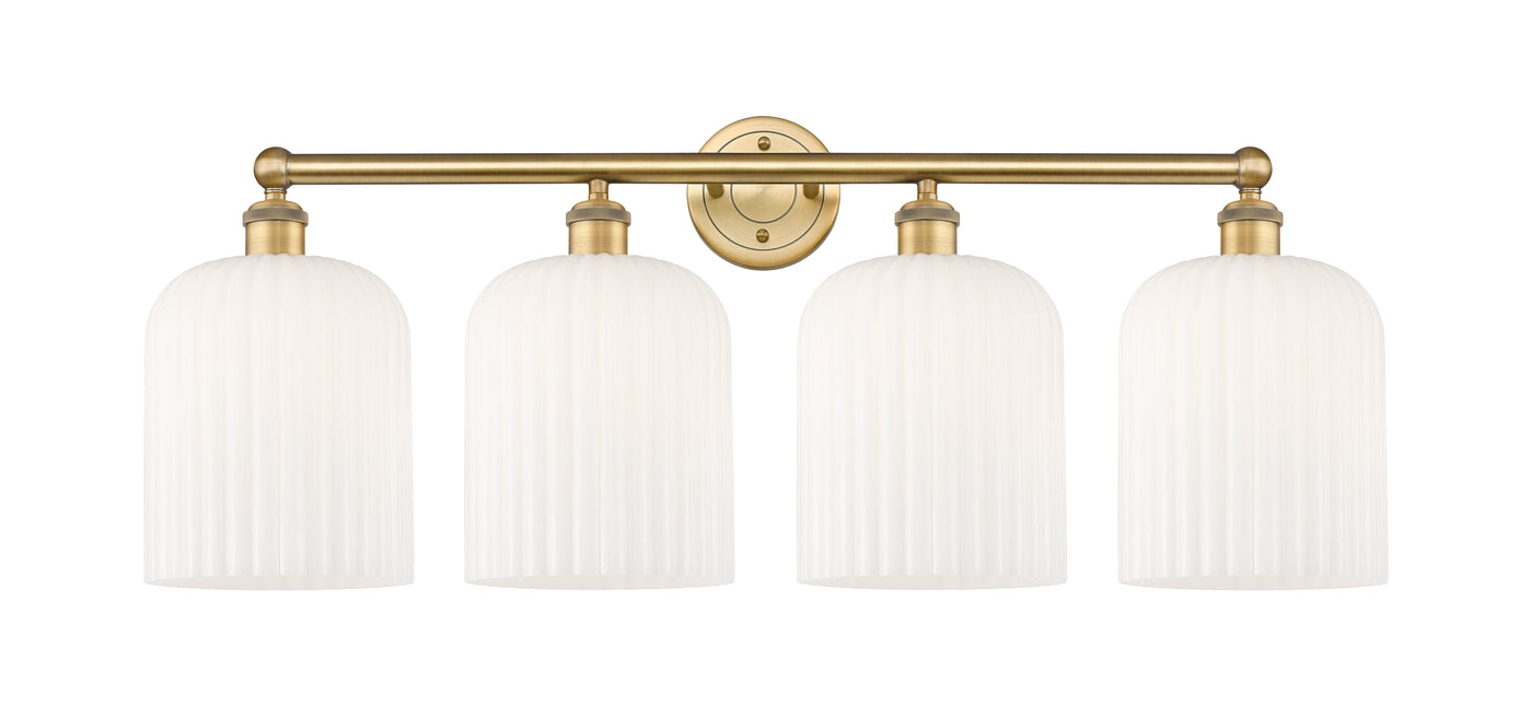 Edison Bath Vanity Light Cast Brass Finish