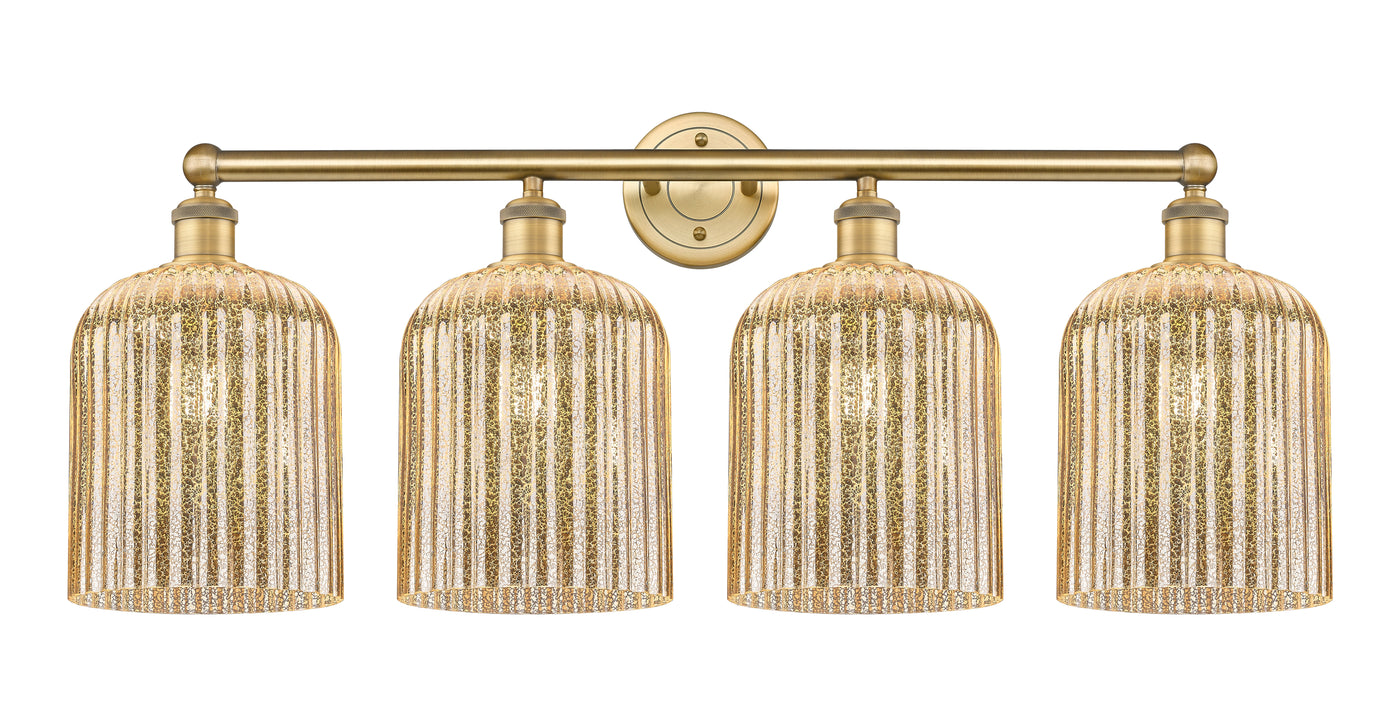 Edison Bath Vanity Light Cast Brass Finish