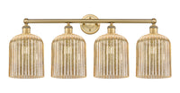 Edison Bath Vanity Light Cast Brass Finish
