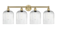 Edison Bath Vanity Light Cast Brass Finish