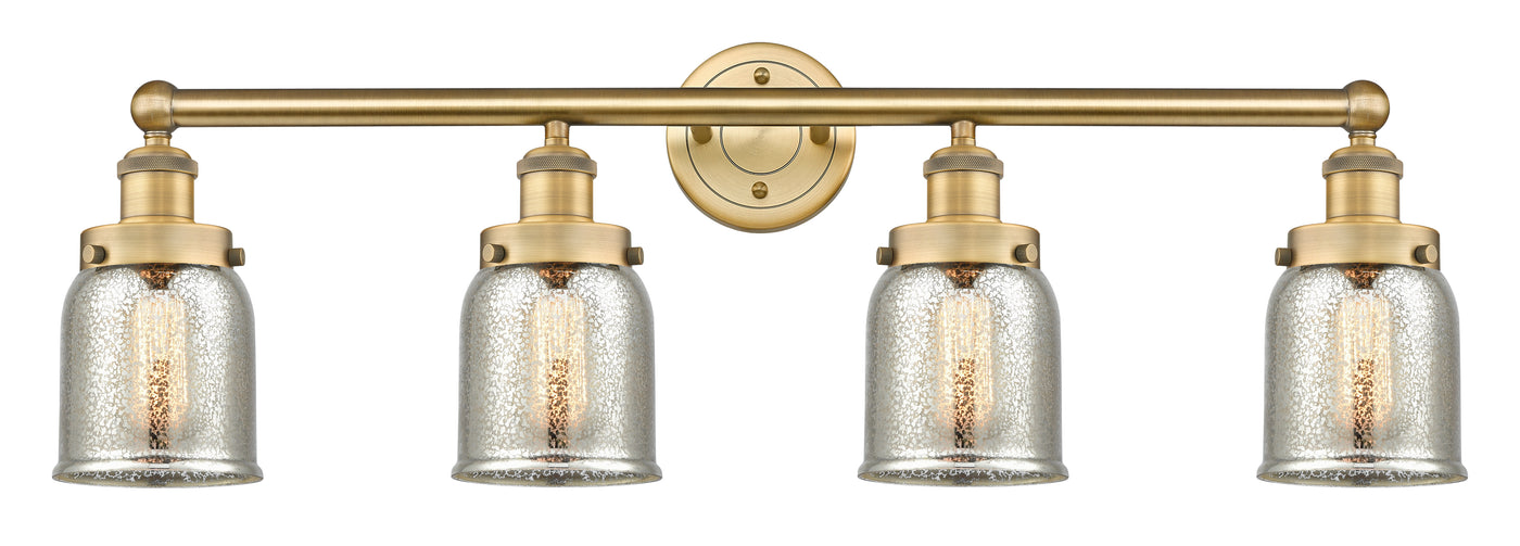 Edison Bath Vanity Light Brass 34 Inch