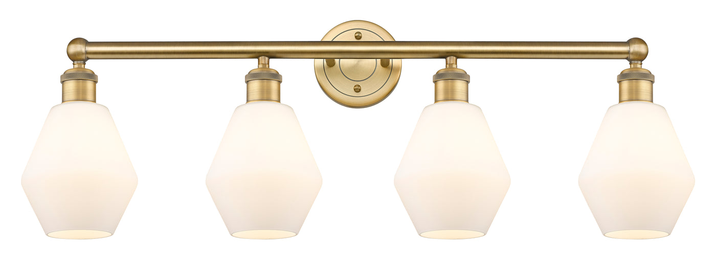 Edison Bath Vanity Light Cast Brass Finish