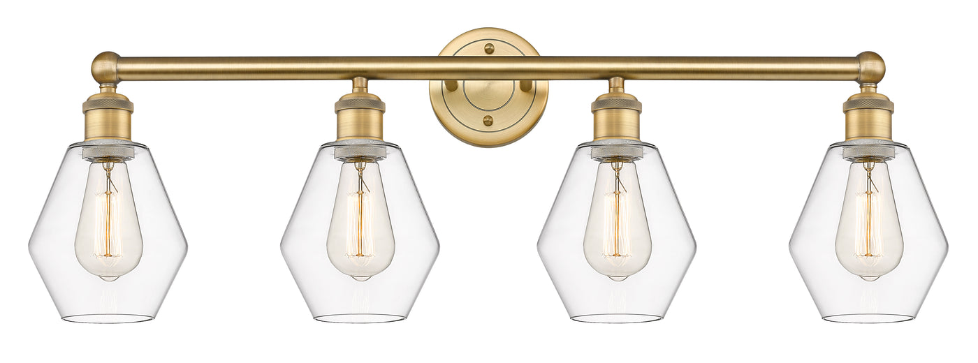 Edison Bath Vanity Light Cast Brass Finish