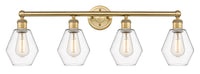 Edison Bath Vanity Light Cast Brass Finish