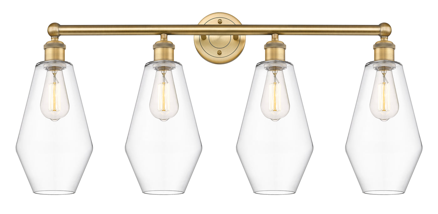 Edison Bath Vanity Light Cast Brass Finish